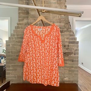 2/$20 or 3/$25 Coral Tunic Sz L